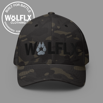 WOLFLX Camo Pathfinder FlexFit Cap