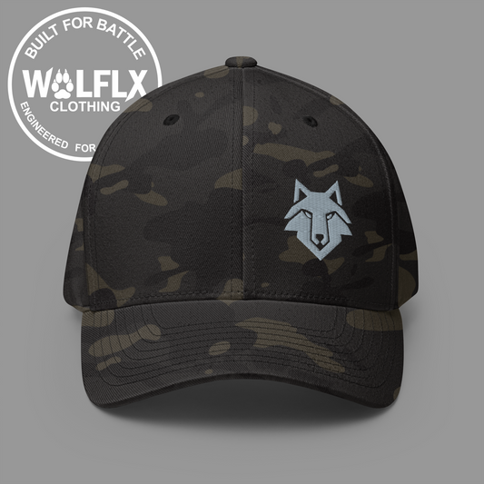 WOLFLX Alpha FlexFit Cap Camo